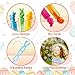 Aviski 120Pcs Easter Day Bubble Wands Mini Bubble Wands for Party Favors Easter Colorful Gift Toys for Girls Boys Kids Toddler Adults Party Bag Stuffers Goodie Bag Filler Classroom Prizes - Image 4