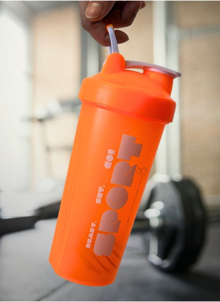 Prime by javaudan Protein Shaker Bottle Portable Supplement Mixer Cup with Powder Storage for Running Cycling Fitness  - Image 5