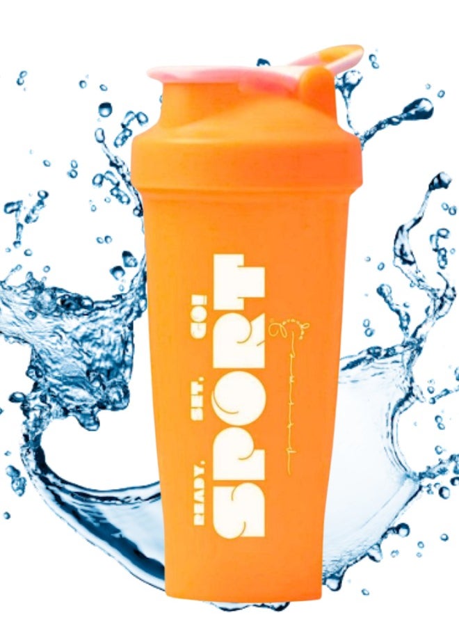 Prime by javaudan Protein Shaker Bottle Portable Supplement Mixer Cup with Powder Storage for Running Cycling Fitness  - Image 1
