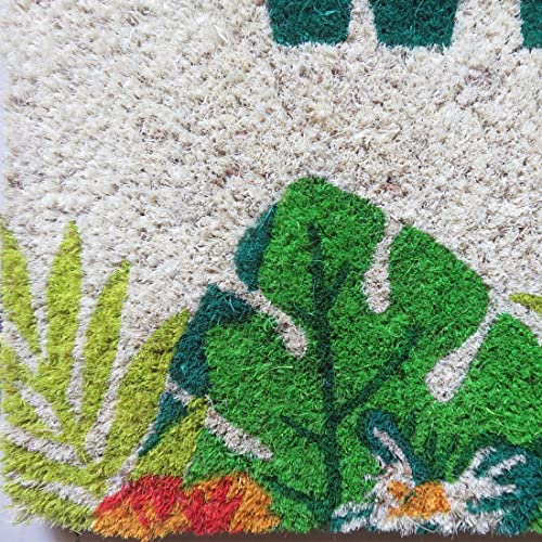 ATMAH Coir Doormat, Size 40Cm X 60Cm (Garden Welcomemulticolour, Rectangular) - Image 3