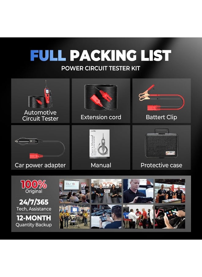 Autel 2024 Powerscan Ps100 Electrical System Tester