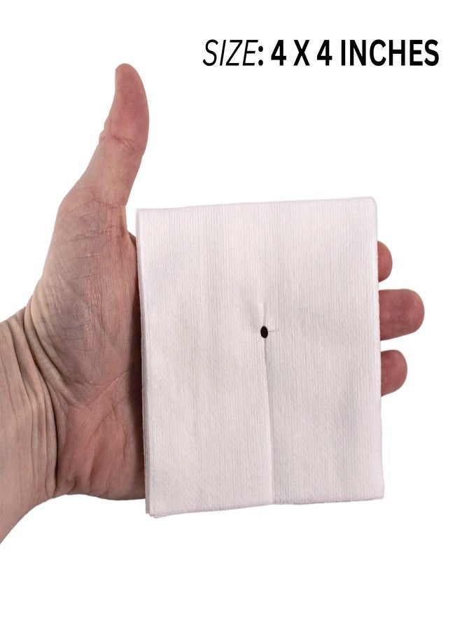 Vakly Split Drain Sponge Gauze 4x4 Sterile 6 Ply Pads [Pack of 50] Absorbent Precut 4"X4" Non-Woven Slit Bandage for I.V. Tracheostomy - 25 Packs of 2 Pre Cut Bandages + 1 Roll of Medical Tape - Image 5