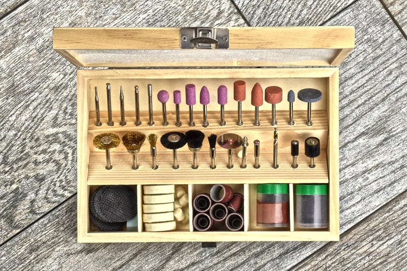 SE 100-Piece Rotary Tool Accessory Kit - RA9110 - Image 2