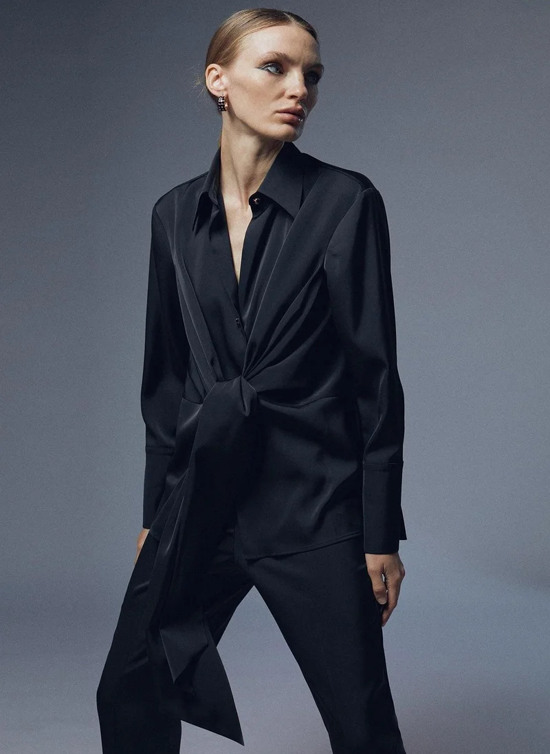 Lola Casademunt Blouse with knot detail