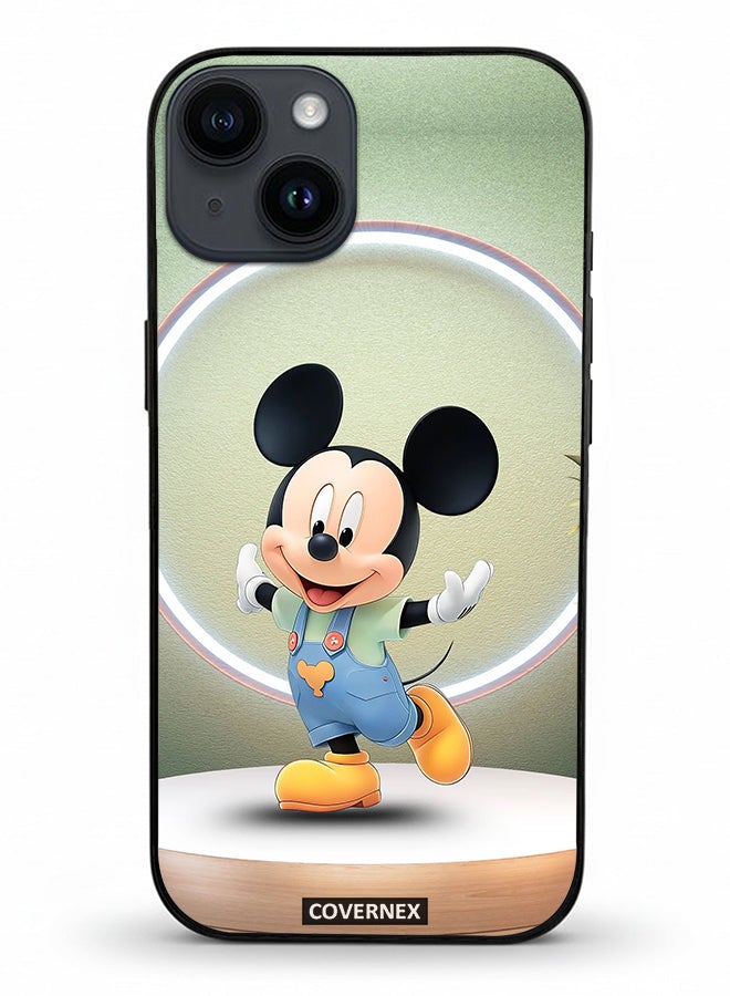 Covernex Apple iPhone 14 Protective Case Cover Printed Featuring Mickey Mouse Timeless Joy - Image 2