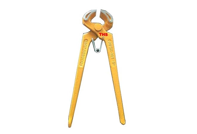 THS Carpenters Spring Pincers Wire Cutting Pliers Nail Puller 8 inch / 200mm Non Insulated Pack of 1pcs - Image 2