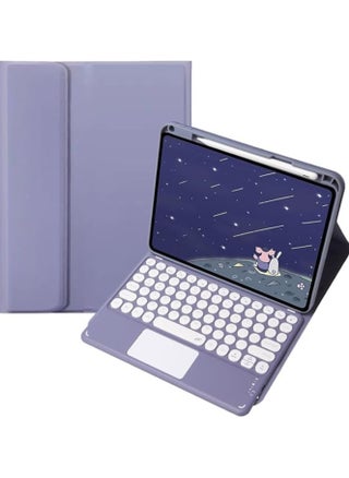Round Hat Keyboard Case Compatible with Xiaomi Pad 7 / Pad 7 Pro 11.2 Inch 2024, with Detachable Touch Keyboard and Protective Case with Pen Slot - pzsku/Z8F7973B630B6B46FA0B8Z/45/1742398850/9bfe82b1-d174-40db-aa6b-d57fb21f2f4d