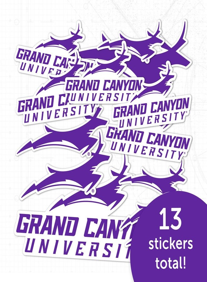 Desert Cactus Grand Canyon University Sticker Grand Canyon Antelopes Vinyl Decal Laptop Water Bottle Car Scrapbook Sheet (Type 1-3) - Image 4