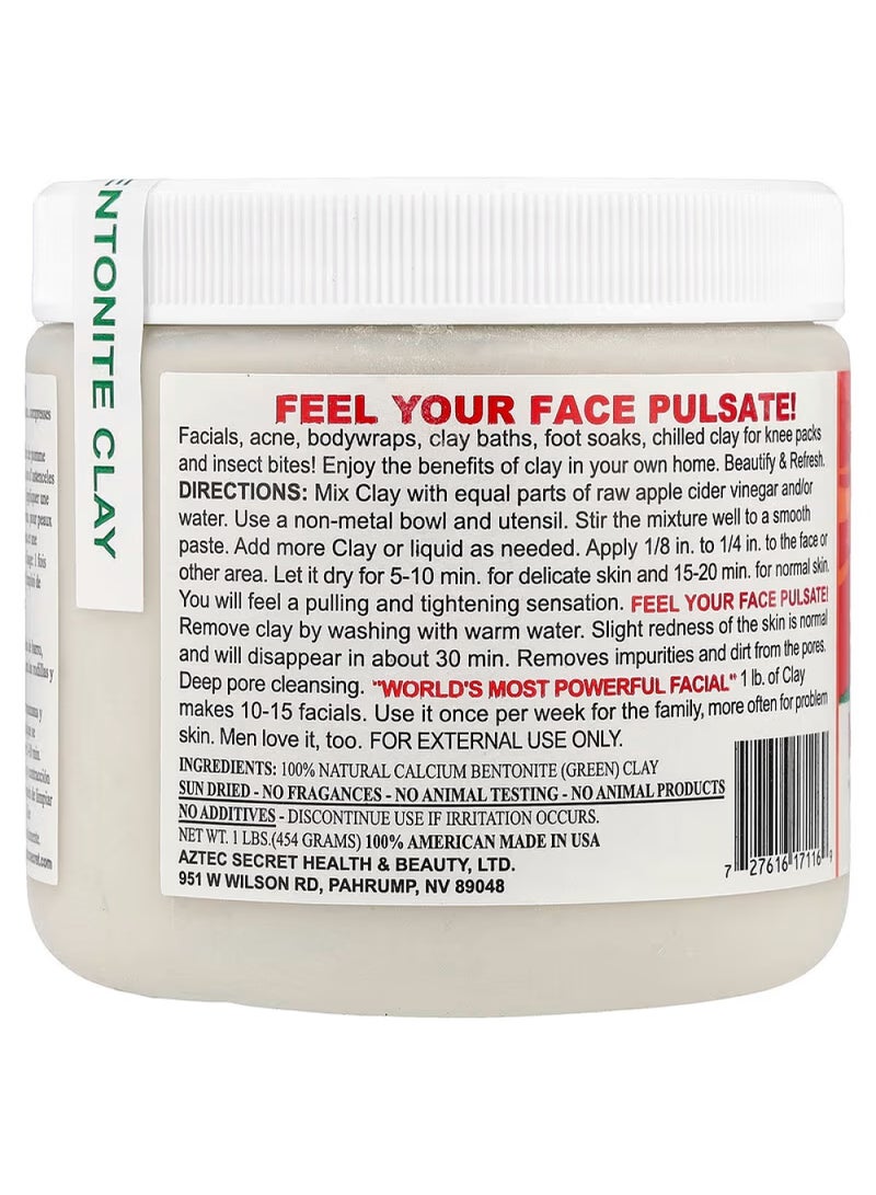 AZTEC SECRET Indian Healing Clay Deep Pore Cleansing 454G - Image 2
