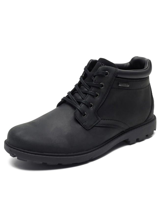 Rockport حذاء تو للرجال مقاوم للماء ضد العواصف، أسود، 9.5 M (43 EU) - Image 1