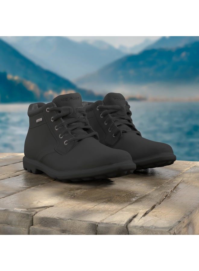 Rockport حذاء تو للرجال مقاوم للماء ضد العواصف، أسود، 9.5 M (43 EU) - Image 2