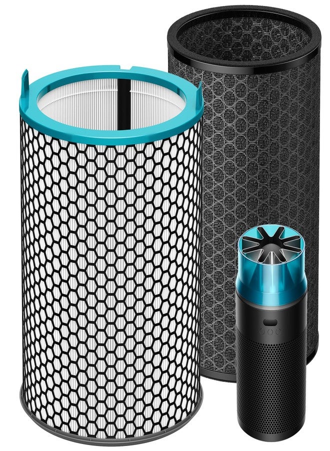 isingo Replacement Filter for Dyson HushJet SP01, 360° Electrostatic + Activated Carbon Dual-Layer HJ10 Air Filter Replacement Compatible with Dyson HushJet Purifier Compact Quiet air purifier - Image 1