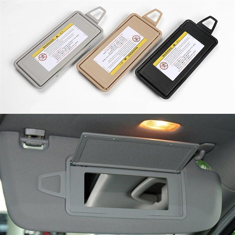 DEMULAX Sun Shade Visor Makeup Mirror Cover for Mercedes-Benz - Image 5