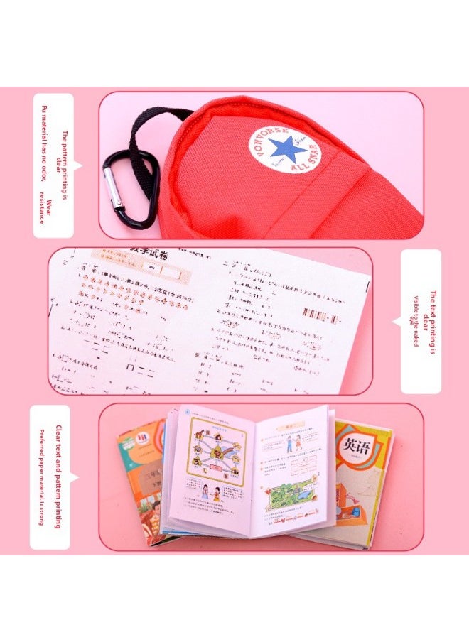 Children's Girls Toys 6-13 Years Old Little People Miniature Mini Stationery 8-12 Girls 10 Years Old Suit-Color:Ordinary [black Bear School Bag] Everything Is Available  - Image 5