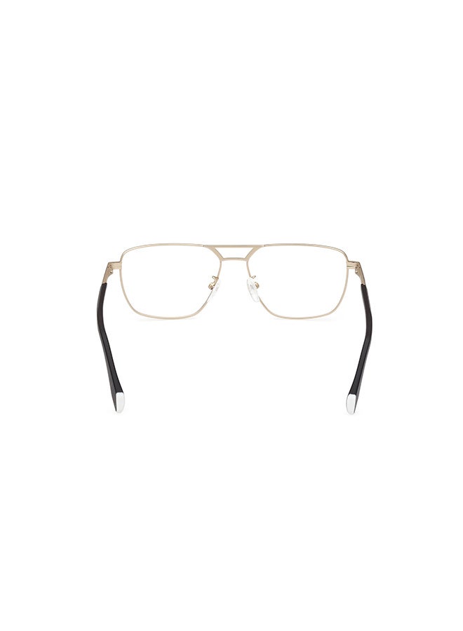 Adidas Men's Rectangular Eyeglass Frames Black/Monocolor ADIDAS OR506903256 56 mm - Image 4