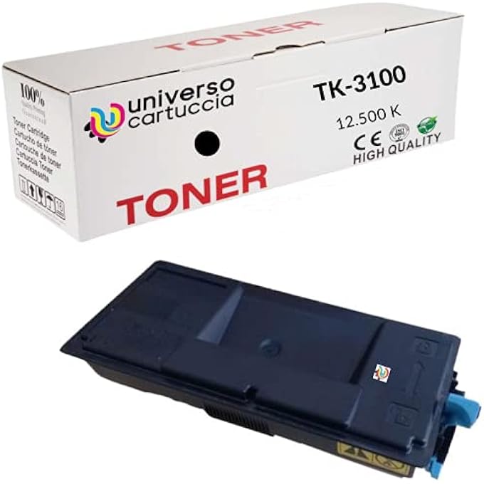 خرطوشة متوافقة مع كيوسيرا TK-3100 TK3100 حبر لكيوسيرا FS-2100DN FS-2100D FS-4100DN FS-4100D FS-4200DN FS-4300D كيوسيرا ECOSYS M3040DN M3540DN - Image 1