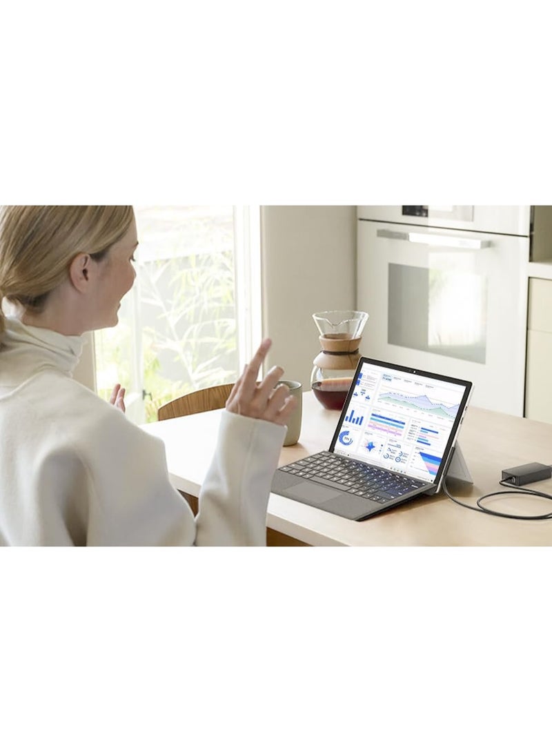 شاحن تيار متردد أصلي لأجهزة مايكروسوفت سيرفس - متوافق مع Surface Laptop و Pro و Go - يدعم 44 واط و 36 واط - كابل 1.5 متر - Image 4