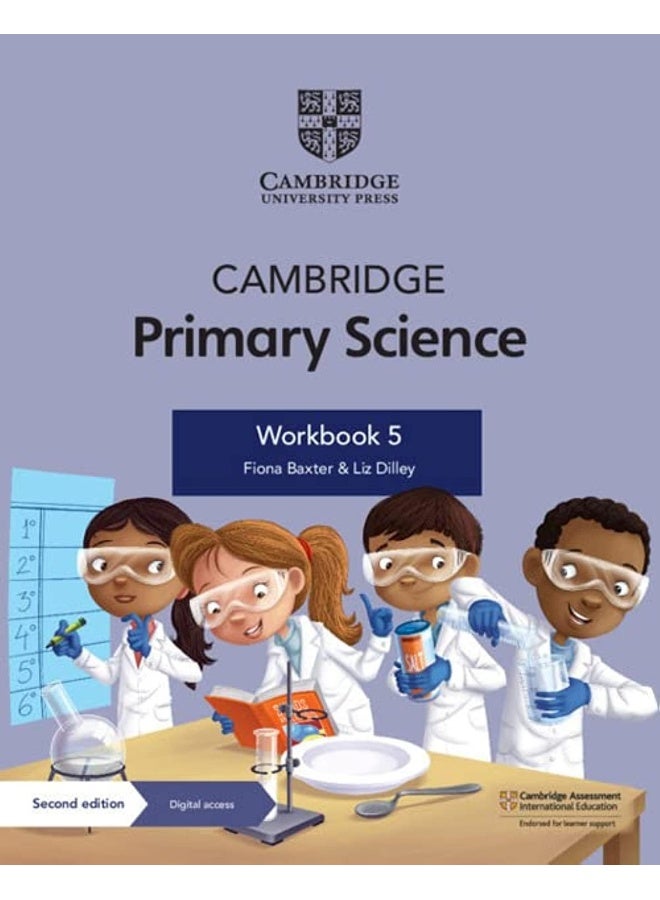 Cambridge Primary Science Workbook 5 with Digital Access (1 Year)