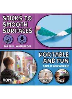 BUNMO 6Pk Sensory Suction Toys - Autism Sensory Toys - Engaging Creative & Imaginative Play - Sensory Toys For Autistic Children - Stimulating & Addictive - Autism Toys  - Image 5