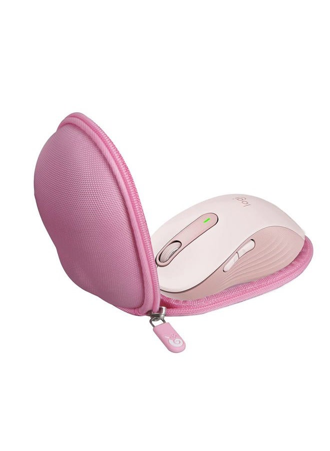 Hermitshell Hard Travel Case for Logitech Signature M650 Wireless Mouse (Pink, Case for M650) - Image 1