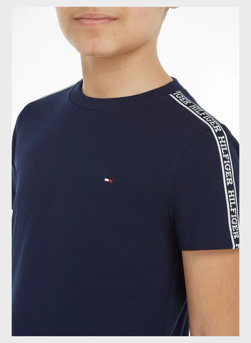 TOMMY HILFIGER Youth Tape T-Shirt