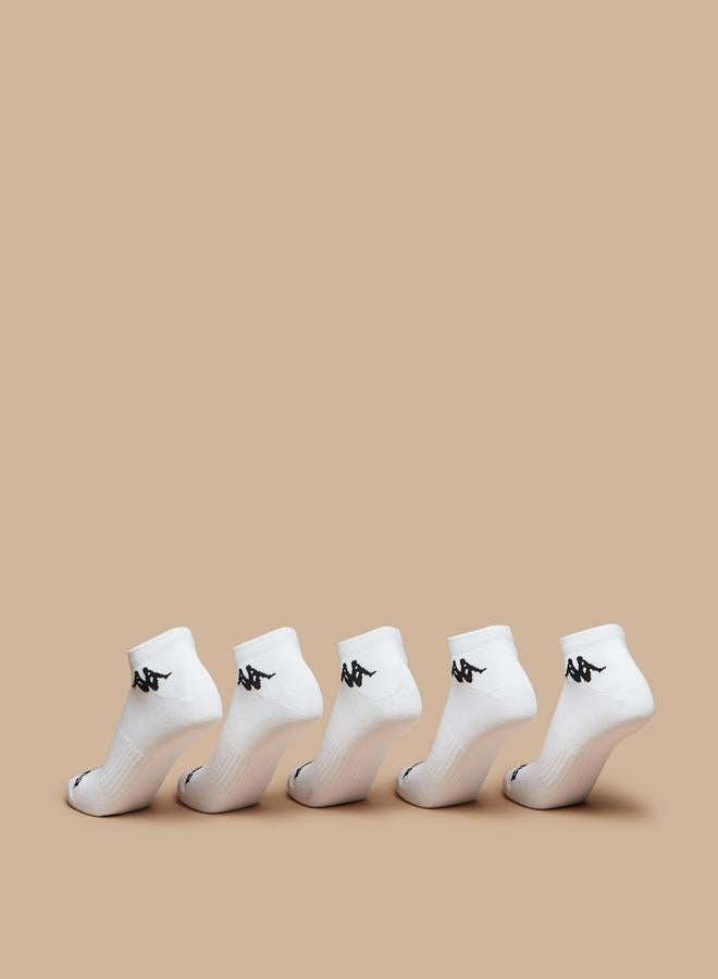 كابا جوارب رياضية بطول الكاحل بتفاصيل شعار - مجموعة من  قطع - Image 3