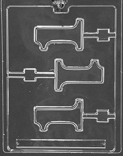 Life of the Party Life of the Party L029 Number One Lollipop Sucker Birthday Chocolate Mold
