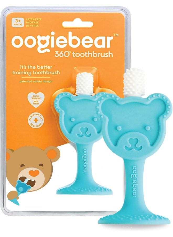 oogiebear Infant-to-Toddler Training Teether Toothbrush - Image 1