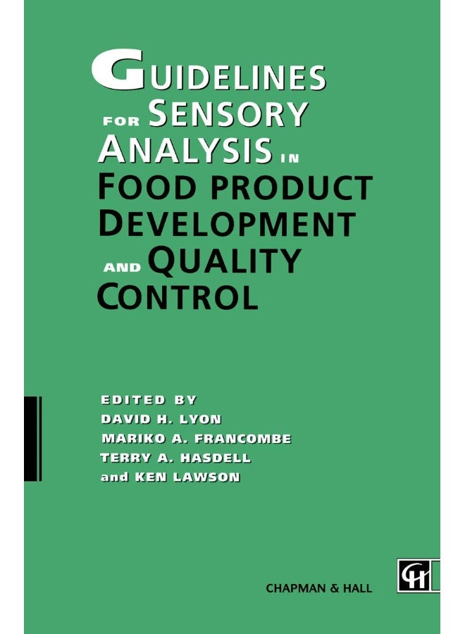 Guidelines for Sensory Analysis in Food Product Development and Quality ...