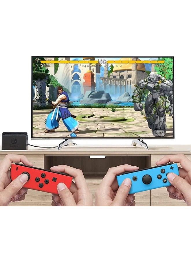 Garlo - Joy Con Controller Compatible with Nintendo Switch/Lite/OLED,Replacement for Switch Joy Pad,Wireless Controllers Support Dual Vibration/Wake-up/Motion Control - Image 1