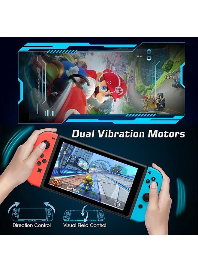 Garlo - Joy Con Controller Compatible with Nintendo Switch/Lite/OLED,Replacement for Switch Joy Pad,Wireless Controllers Support Dual Vibration/Wake-up/Motion Control - Image 1