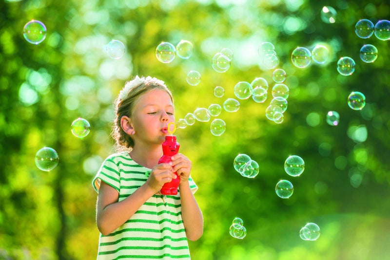 PUSTEFIX Bubble Bear 6 oz Bubble Blowing Squeeze to Blow Toy for Kids (Assorted Colors) - Image 4