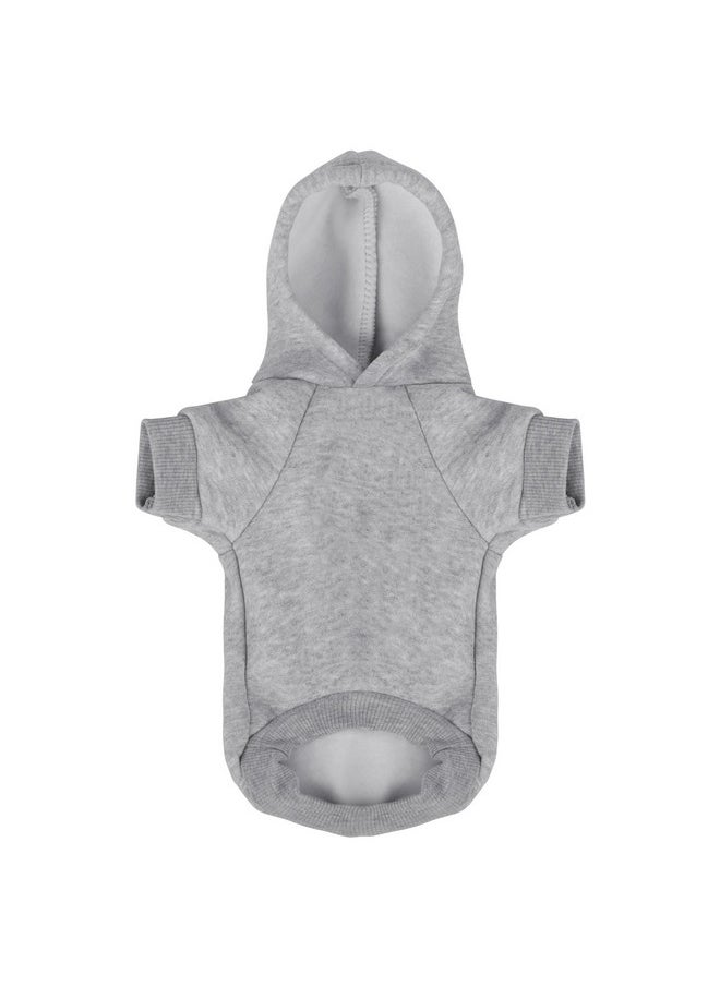Paiaite - Comfortable Polycotton Dog Hoodie: Soft, Lightweight Puppy Vest for Small and Large Dogs, Highlighting The Heartfelt 'I Only Love My Bed, My Mama, I'm Sorry' Slogan Print Grey Medium - Image 1