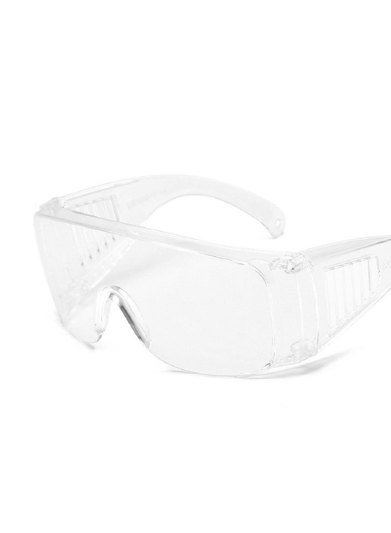 Professional Safety Glasses Scratch Resistant Eye Protection Shield Goggle Clear - Image 2