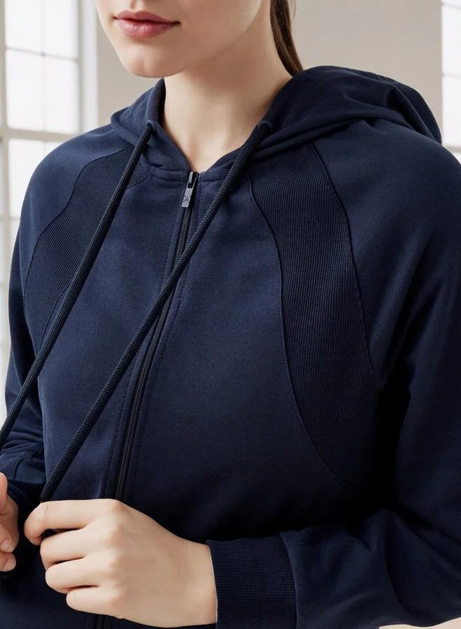 Splash Active  Hooded Jacket with Zip Closure for Women | Best Price UAE