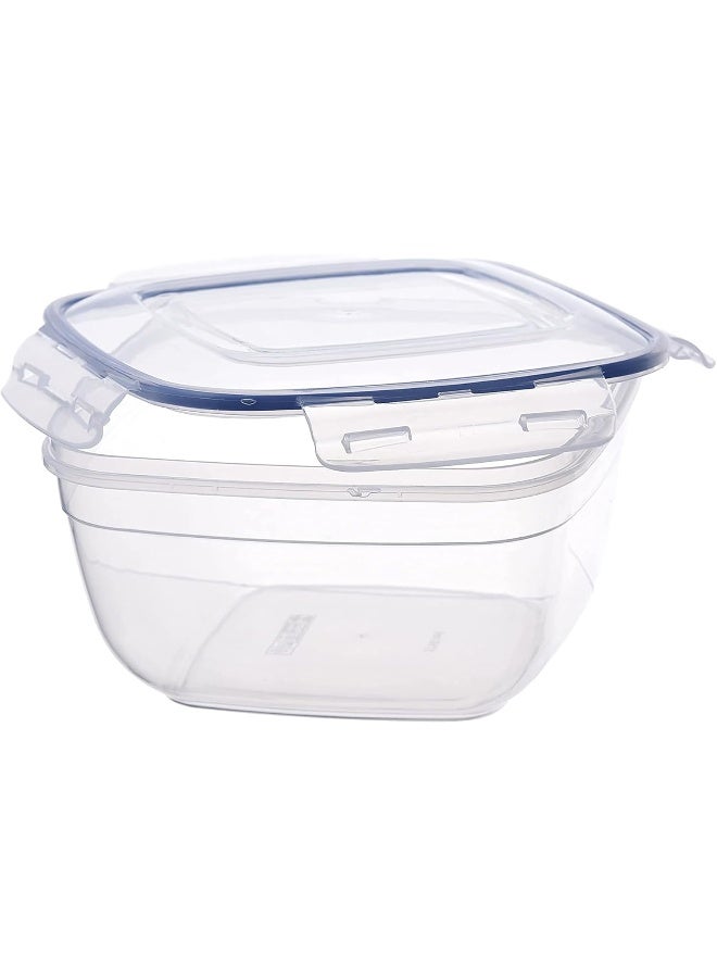 Biella Meal Prep Container, Airtight Sealed Food Storage Box With Locking Lids, Re-Usable And Leakproof Lunch Boxes, Stackable Kitchen Organizer, Tupperware And Microwave Freezer Dishwasher Safe  - Image 3