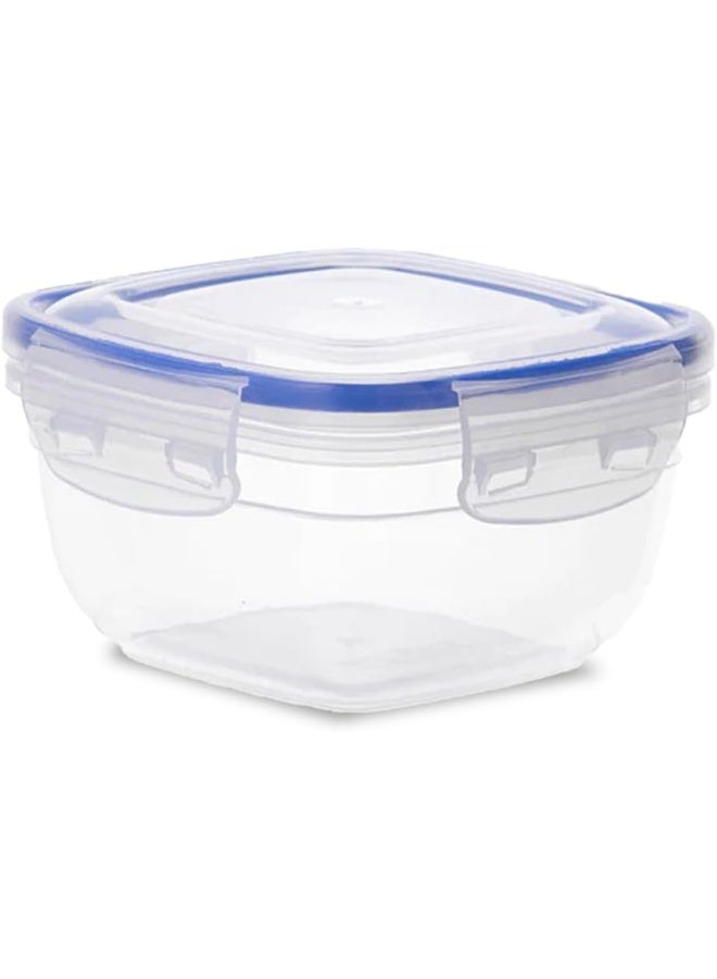 Biella Meal Prep Container, Airtight Sealed Food Storage Box With Locking Lids, Re-Usable And Leakproof Lunch Boxes, Stackable Kitchen Organizer, Tupperware And Microwave Freezer Dishwasher Safe  - Image 1