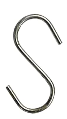 Beauty Tool Best Plating Quality Stainless Steal Rust Proof S Shaped Hooks Pack of 24 Medium Size Silver Color  - Image 3