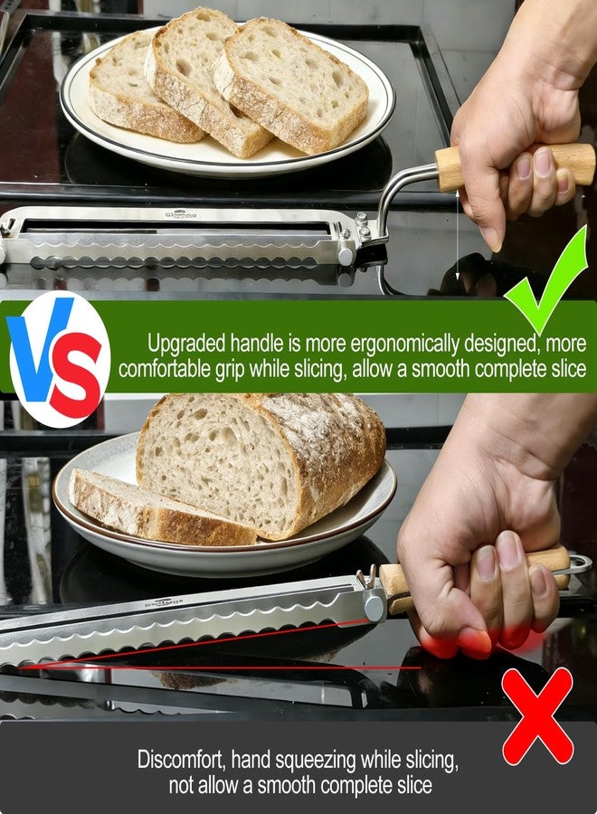 Solldgt Adjustable Bread Slicer for Homemade Bread LEFT RIGHT HAND - Image 2