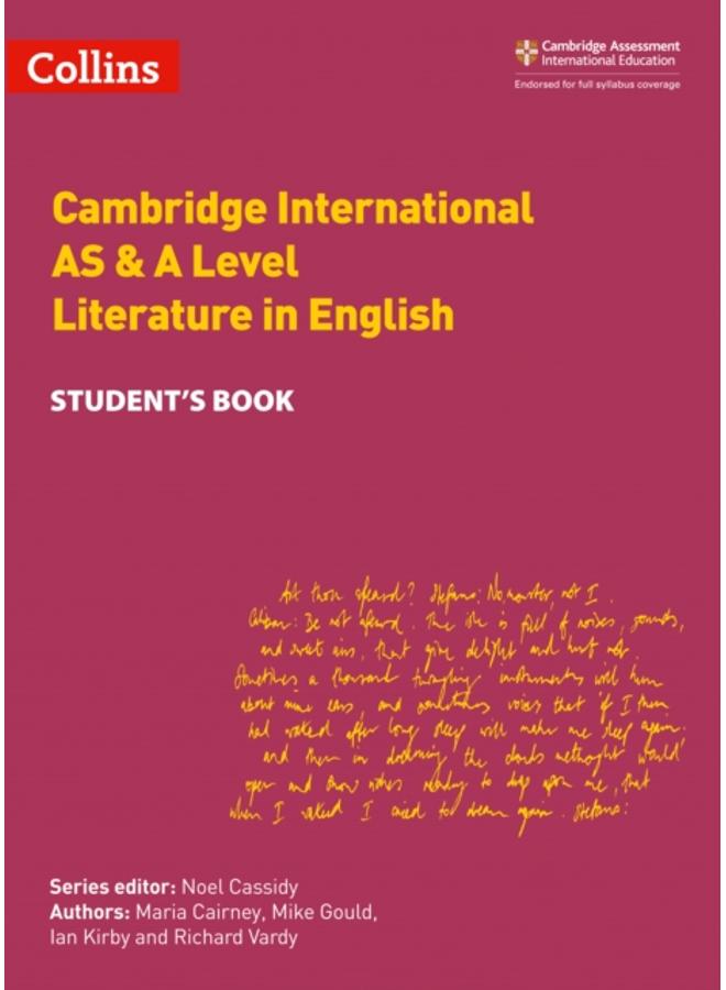 Cambridge International AS & A Level Literature in English Student's Book 