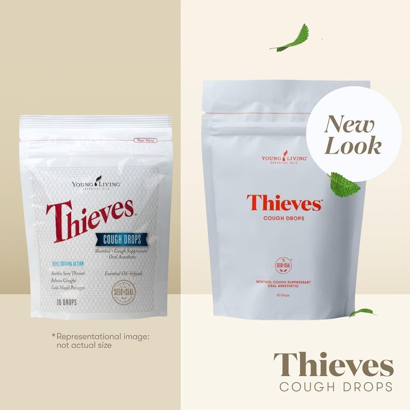 Young Living Thieves Cough Drops 30 Ct Essential Oil Infused by Young Living Essential Oil - Image 2