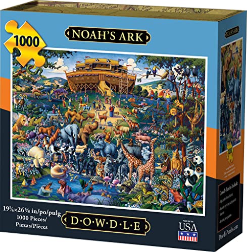Dowdle Jigsaw Puzzle Noahs Ark 1000 Piece - Image 1