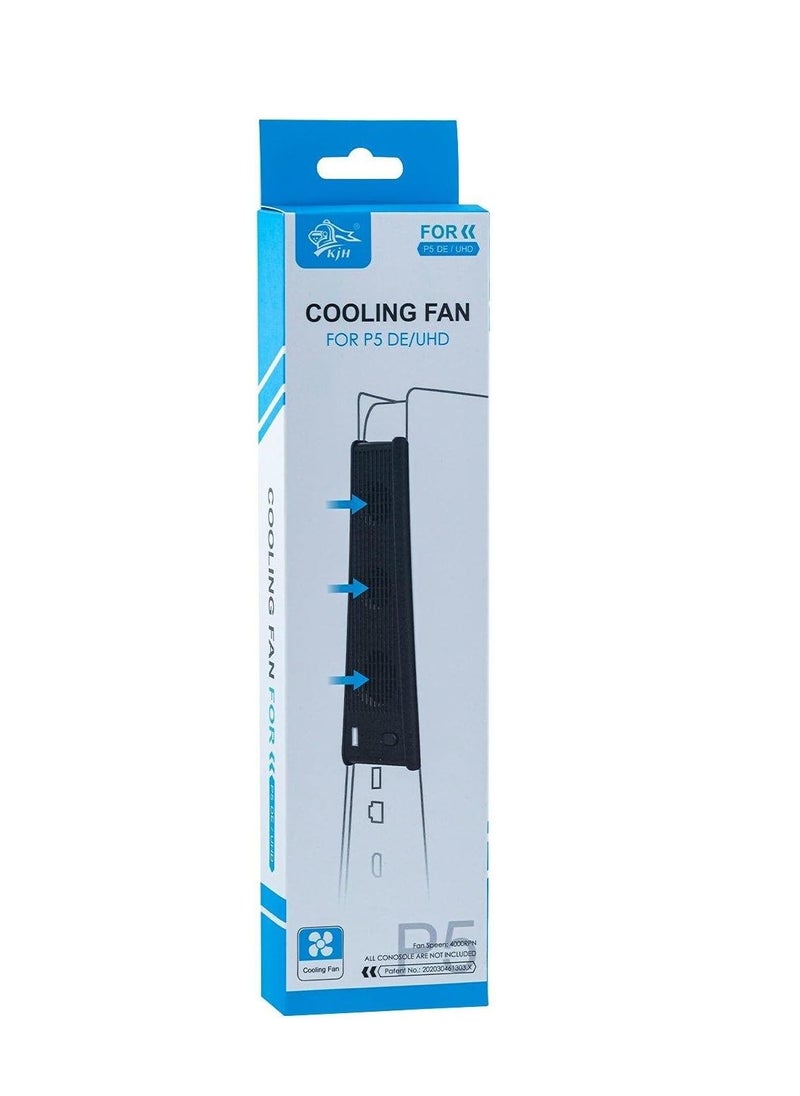 Generic - COOLING FAN FOR PS5 DE/UHD CONSOLE - BLACK - Image 1