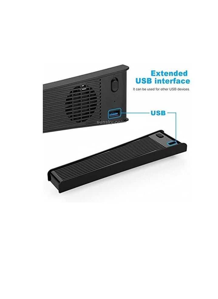 Generic - COOLING FAN FOR PS5 DE/UHD CONSOLE - BLACK - Image 1