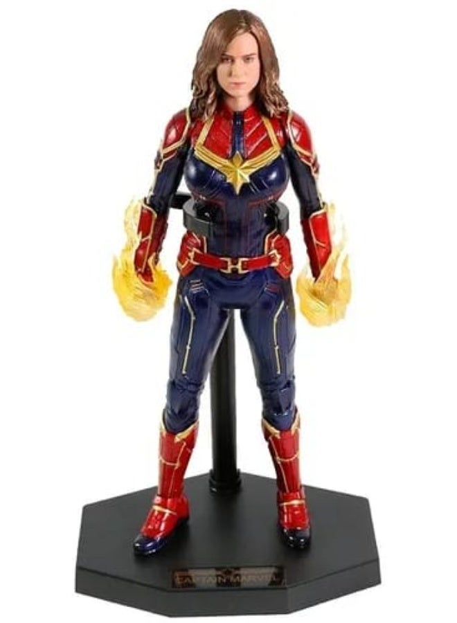 MARVEL Crazy Toys Captain Marvel Avengers  1/6th Scale Figure Toy - Image 5
