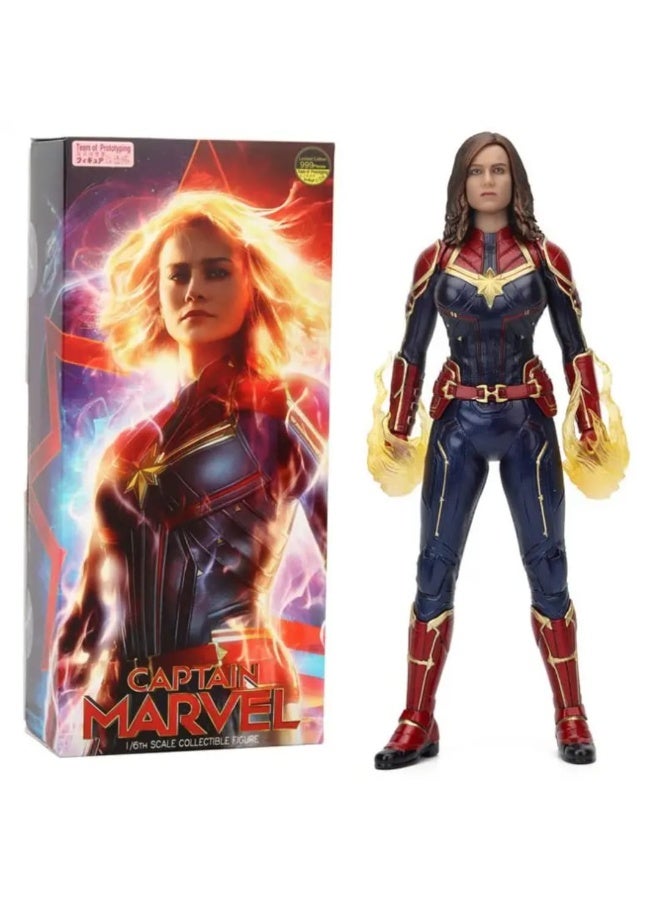 MARVEL Crazy Toys Captain Marvel Avengers  1/6th Scale Figure Toy - Image 3