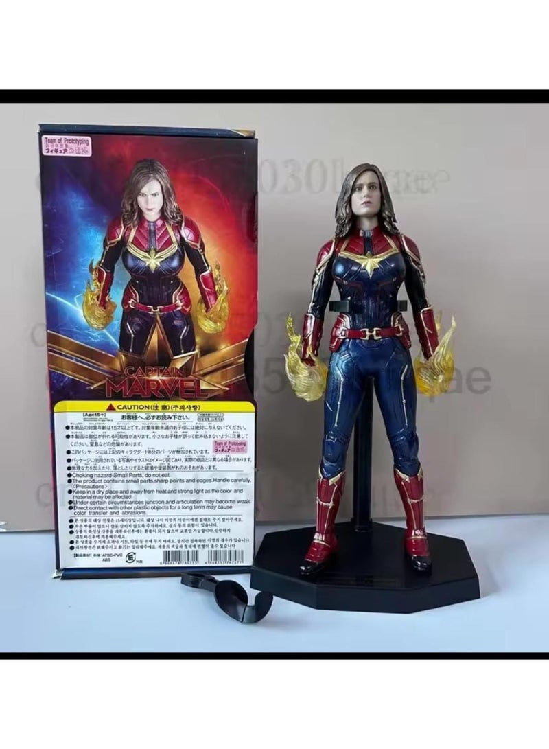 MARVEL Crazy Toys Captain Marvel Avengers  1/6th Scale Figure Toy - Image 4