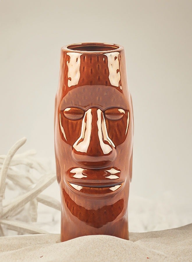 BarPros Island Ceramic Tiki Mug 450ml - Image 2