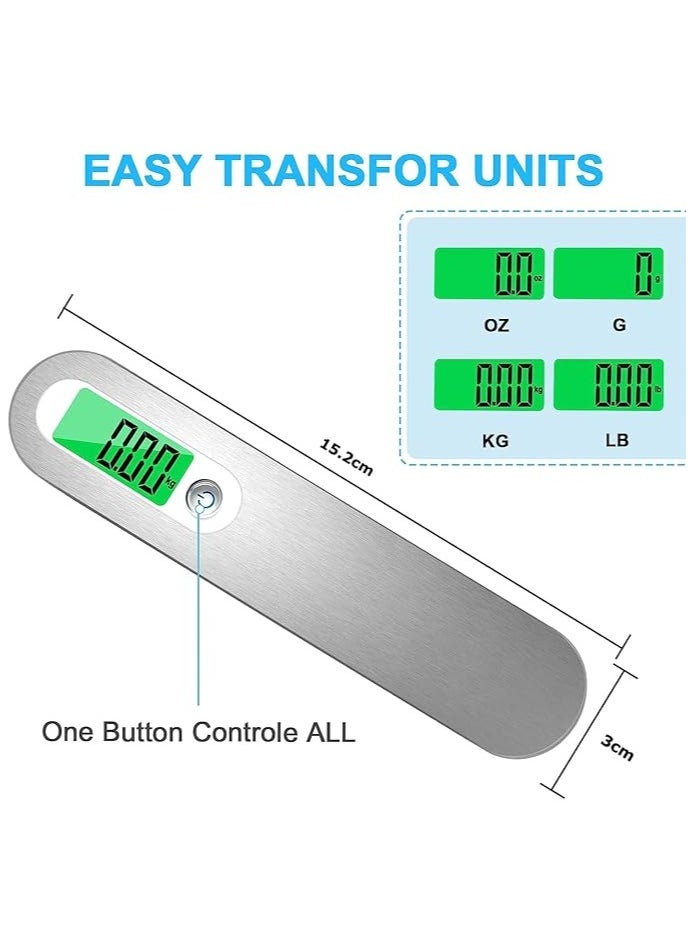 Generic Portable Electronic Scale Weighs up to 30kg with Digital LCD Display for Weighing Luggage  - Image 4