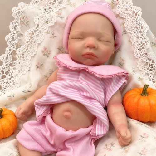 OtardDolls دميّة أوتارد سيليكون للأطفال 10 إنش دمية سيليكون كاملة واقعية مع مجموعة ملحقات - Image 1